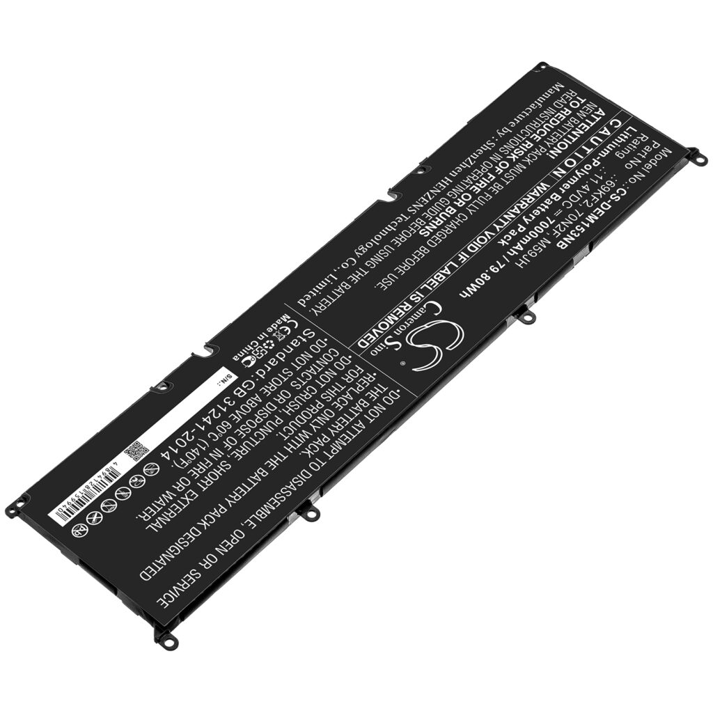 Battery for DELL Alienware M15 R3 R4 M17 R3 R4 - Device Repair Guy