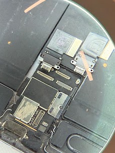 iPad charging port