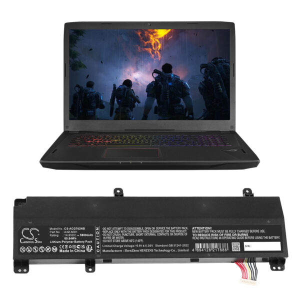 Battery for Acer GL702VI