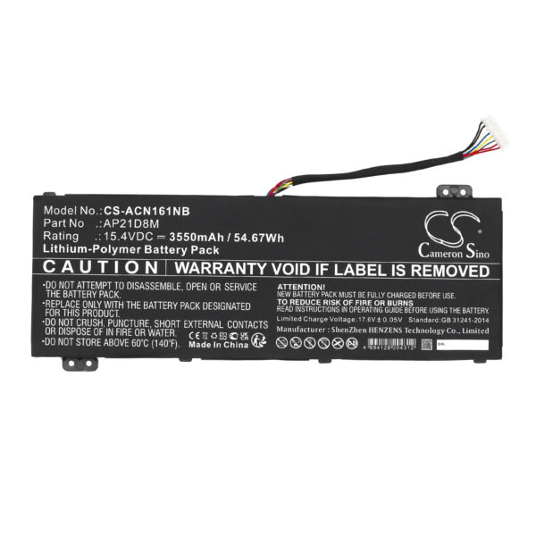 Battery for Acer Nitro 16 AN16-51-74BV - Image 2