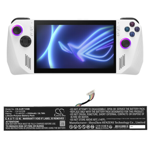 Battery for Asus ROG Ally (2023) RC71L NR2301L - Image 2