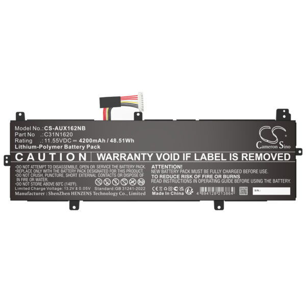 Battery for Asus BX430 - Image 2