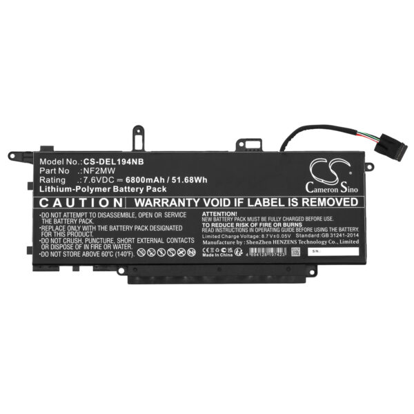 Battery for DELL Latitude 14 9410 2-in-1 - Image 2