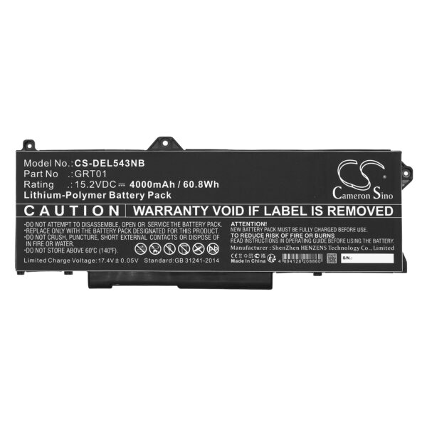 Battery for DELL Precision 15 3571 - Image 2