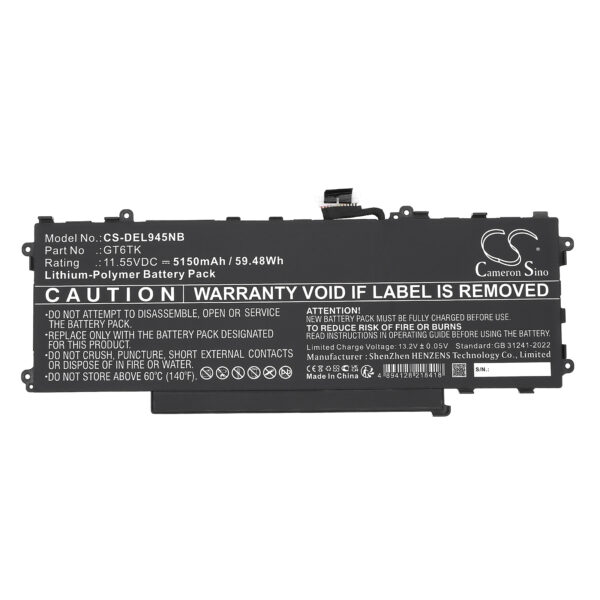 Battery for DELL Latitude 9440 2-in-1 - Image 2