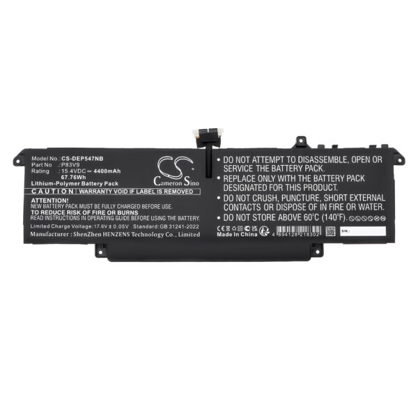 Battery for DELL Precision 14 5470 - Image 2