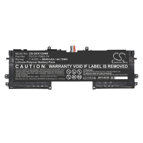 Battery for DELL XPS 13D-8808 - Image 2