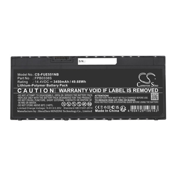 Battery for Fujitsu LifeBook E5511(VFY E5511M17BMNL) - Image 2