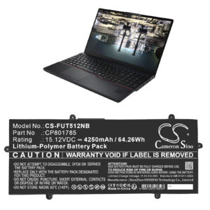 Battery for Fujitsu LifeBook E4512