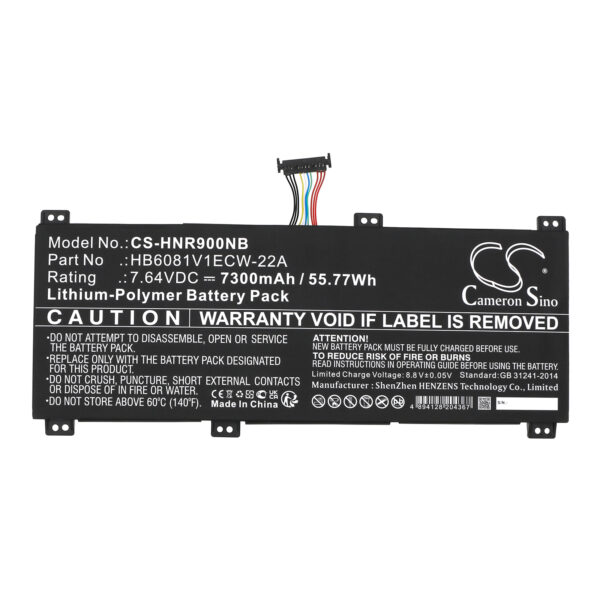 Battery for Honor MagicBook Pro 4600H - Image 2