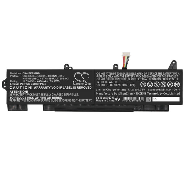 Battery for HP ZBook Firefly 15 G8 381M8Pa - Image 2