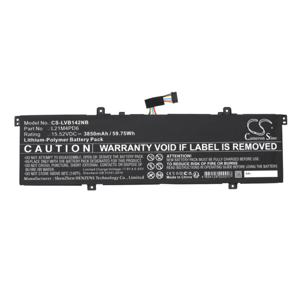 Battery for Lenovo ThinkBook 14 G4 IAP 21CX000HRE - Image 2