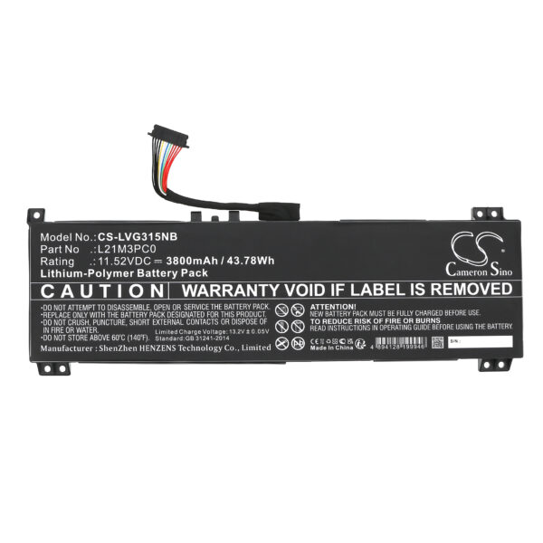 Battery for Lenovo IdeaPad Gaming 3 15ARH7 82SB0071TA - Image 2