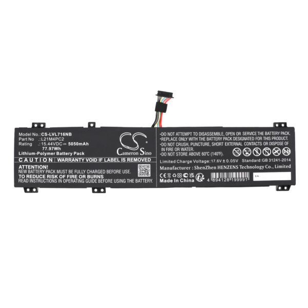 Battery for Lenovo Legion 7 16IAX7 82TD0099MH - Image 2