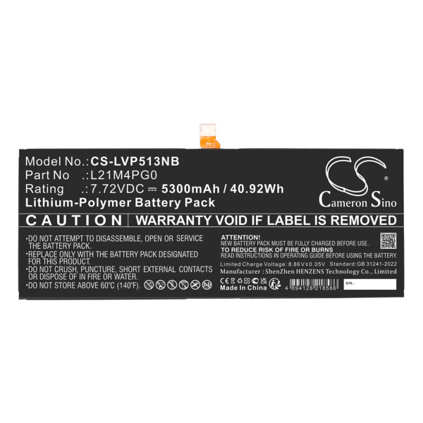 Battery for Lenovo IdeaPad Duet 5 Chromebook 13Q7C6 82QS0000US - Image 2