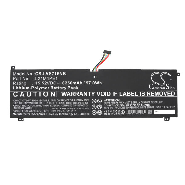 Battery for Lenovo Legion S7 16IAH7 82TF008SRK - Image 2