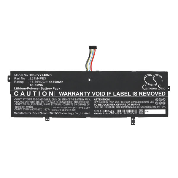 Battery for Lenovo Yoga 7 14ARB7 82QF002RIN - Image 2