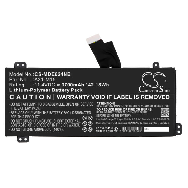 Battery for Medion Akoya E6245 - Image 2
