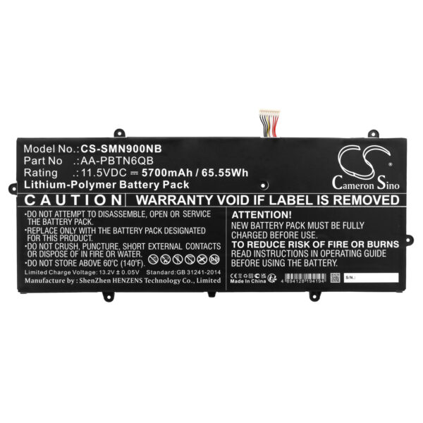 Battery for Samsung NP900X5N-K07HK - Image 2
