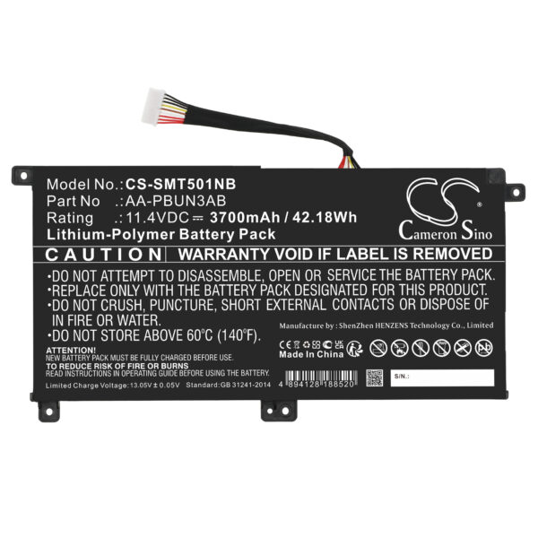 Battery for Samsung NT501R5L-M15/C - Image 2