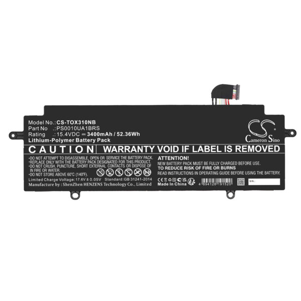 Battery for Dynabook Portege X30W-K-101 - Image 2