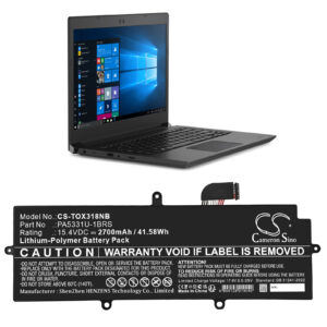 Battery for Toshiba Dynabook Portege A30