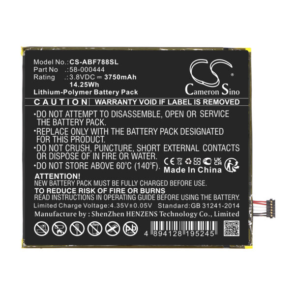 Battery for Amazon Kindle Fire 7 2th - Image 2
