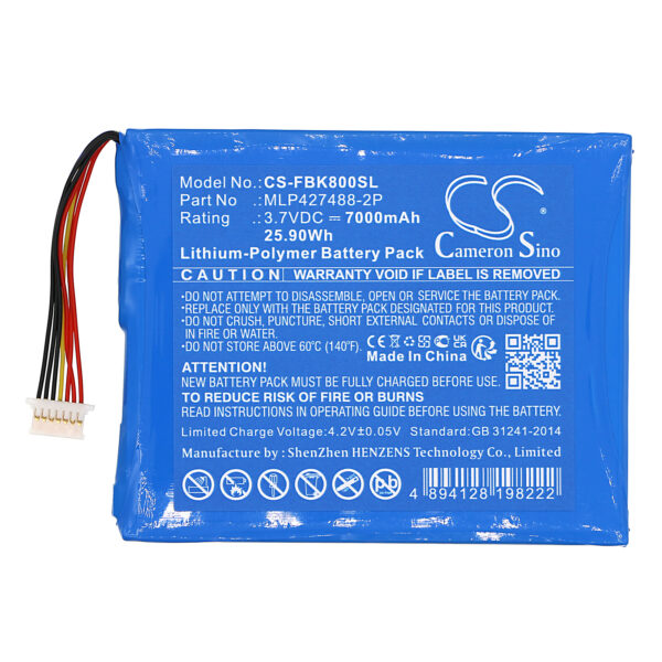 Battery for Fieldbook K80 - Image 2