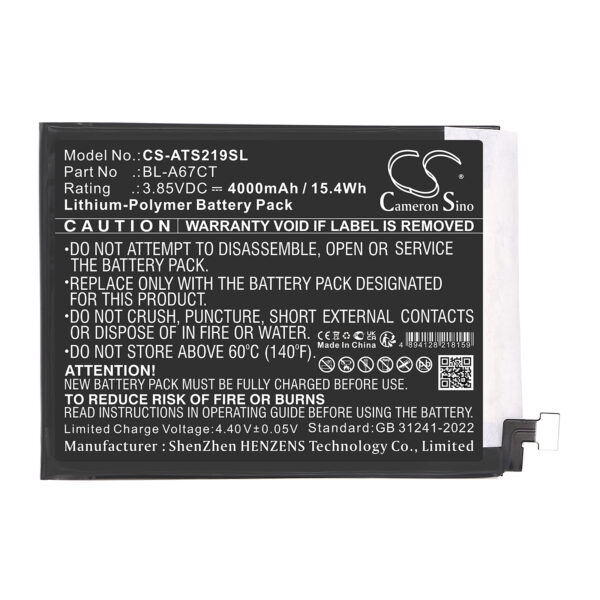 Battery for Cricket Outlast 5G - Image 2