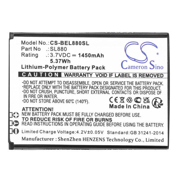 Battery for Bea-fon SL880 Touch - Image 2