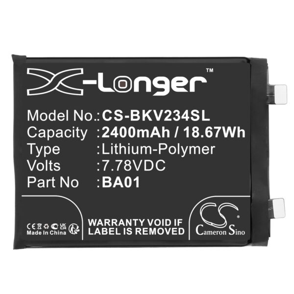 Battery for VIVO IQOO 11s - Image 2