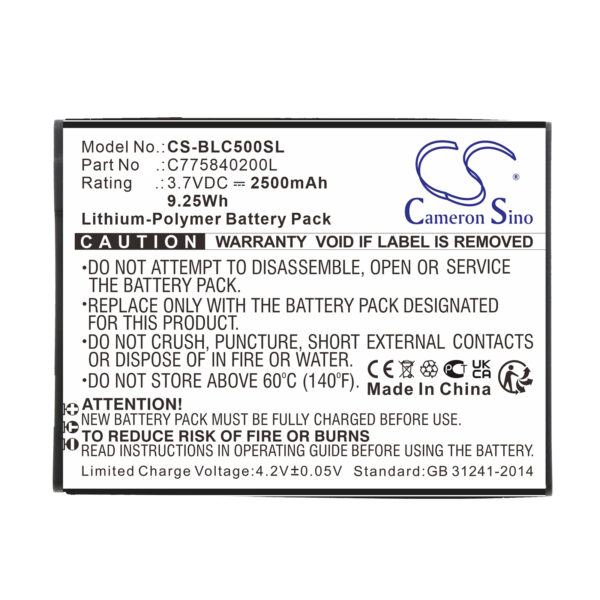 Battery for BLU C5 - Image 2