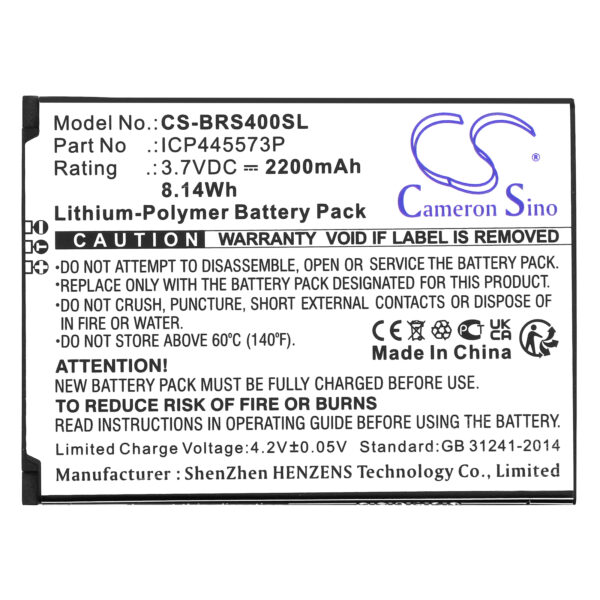 Battery for BRONDI SMARTPHONE 4G - Image 2