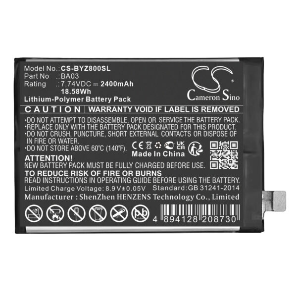 Battery for VIVO IQOO Z8 - Image 2