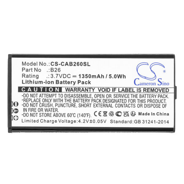 Battery for CAT B26 - Image 2