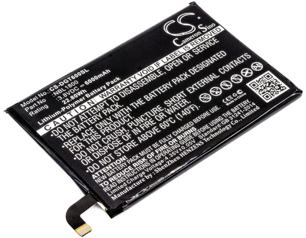Battery for Doogee  T6