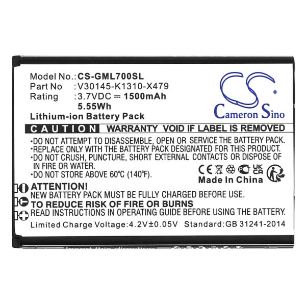 Battery for Gigaset GL7 - Image 2