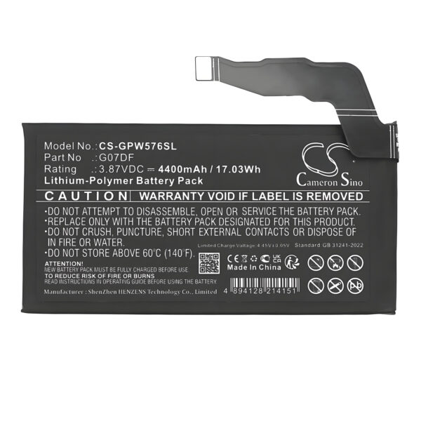 Battery for Google G576D - Image 2