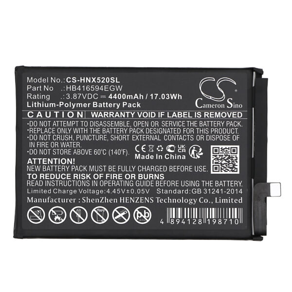 Battery for Honor X50i 5G - Image 2