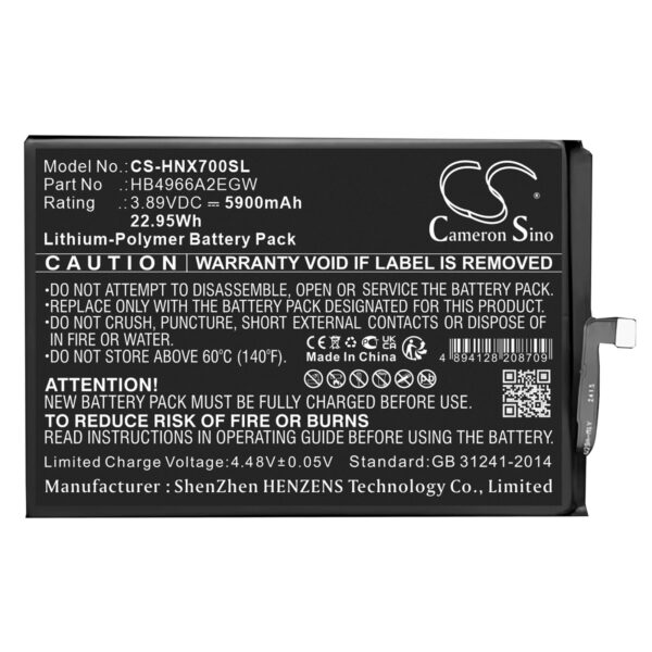 Battery for Honor X7B