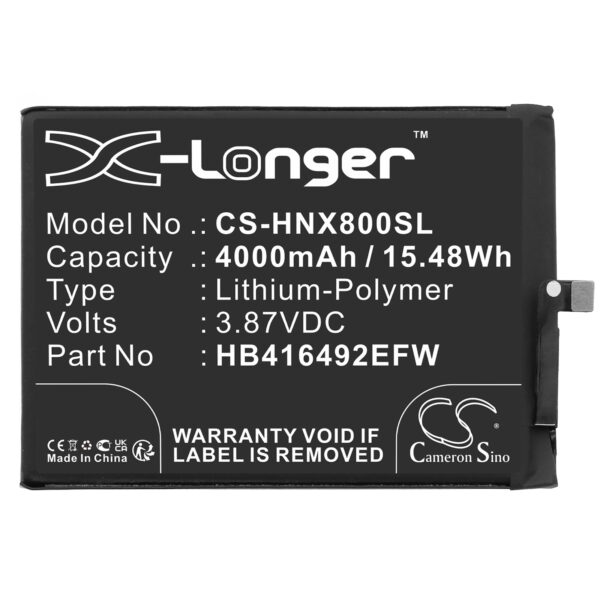 Battery for Honor X8 4G - Image 2