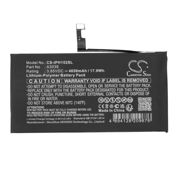Battery for Apple iPhone 15 Plus - Image 2