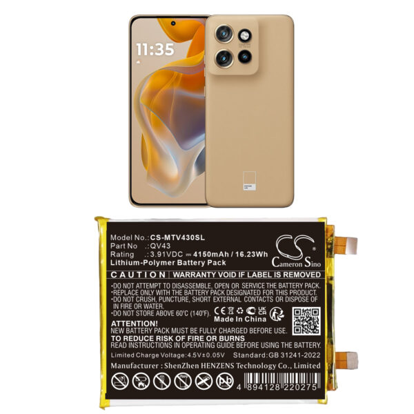 Battery for Motorola  Moto Edge 50 Neo 5G