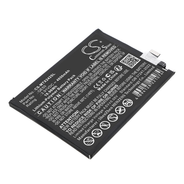 Battery for Motorola  Moto G85 5G
