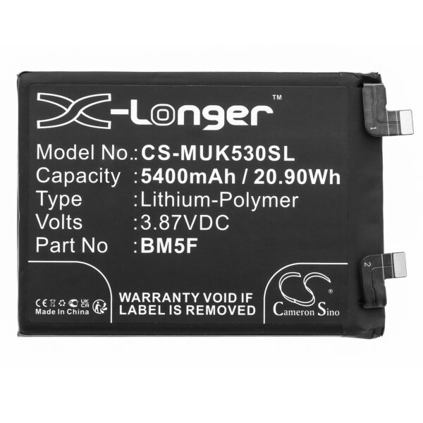 Battery for Redmi K50 - Image 2