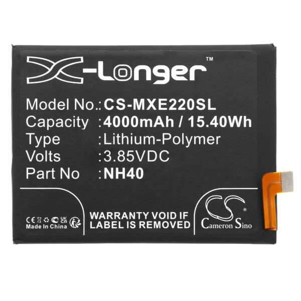 Battery for Motorola Moto E22 - Image 2
