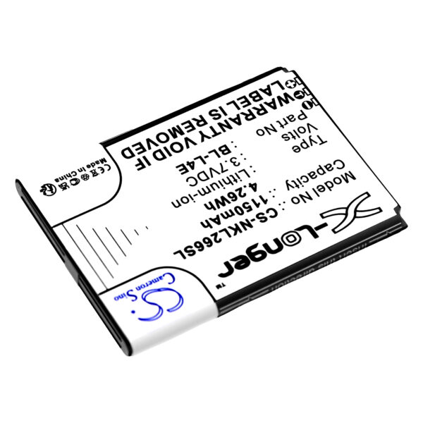 Battery for Nokia 2660 Flip 4G