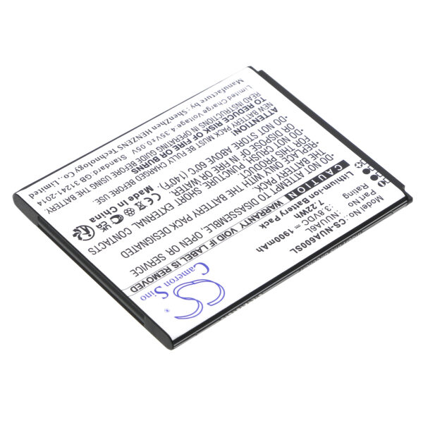 Battery for NUU A6L