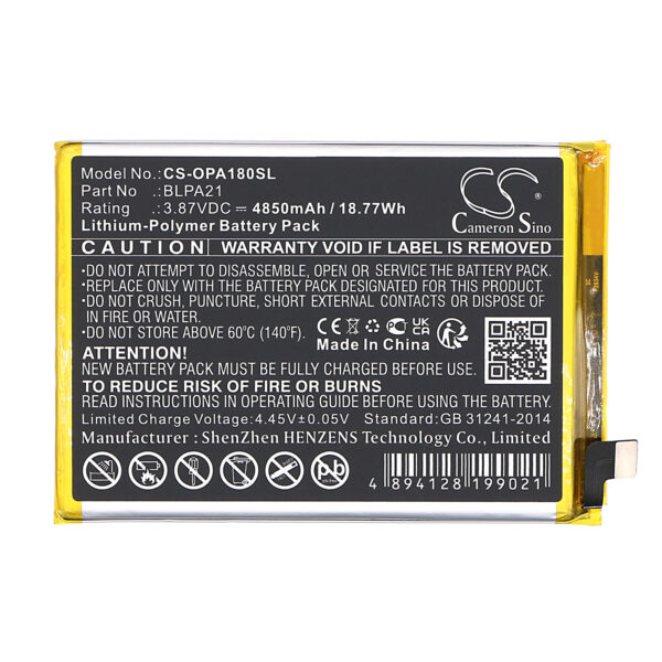 Battery for OPPO A18 - Image 2
