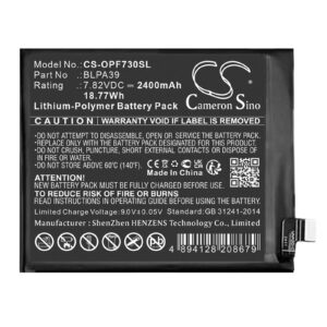 Battery for OPPO Find X7